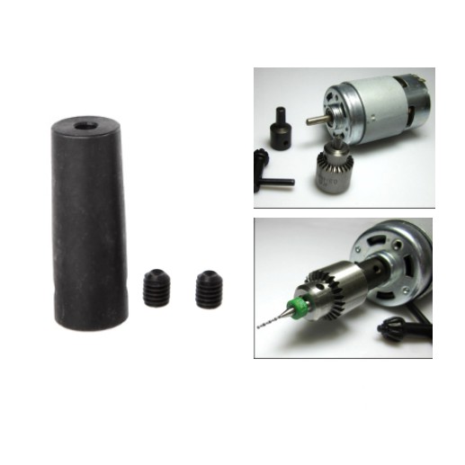 Adapter Chuck Extension Shaft Connector Rod Kepala Bor B12 5 mm