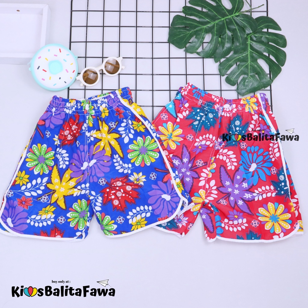 Summer Pants uk Anak Tanggung / Celana Pendek Remaja Cewek Boxer Anak Perempuan Harian Bahan Adem