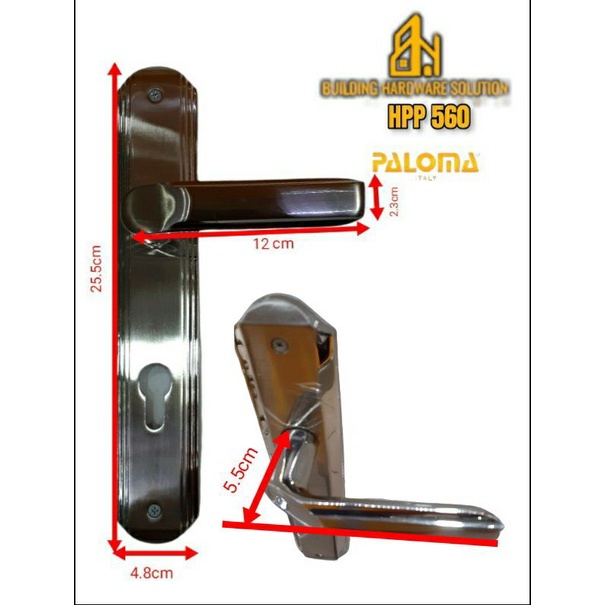 gagang pintu/handle pintu/PALOMA HPP 560