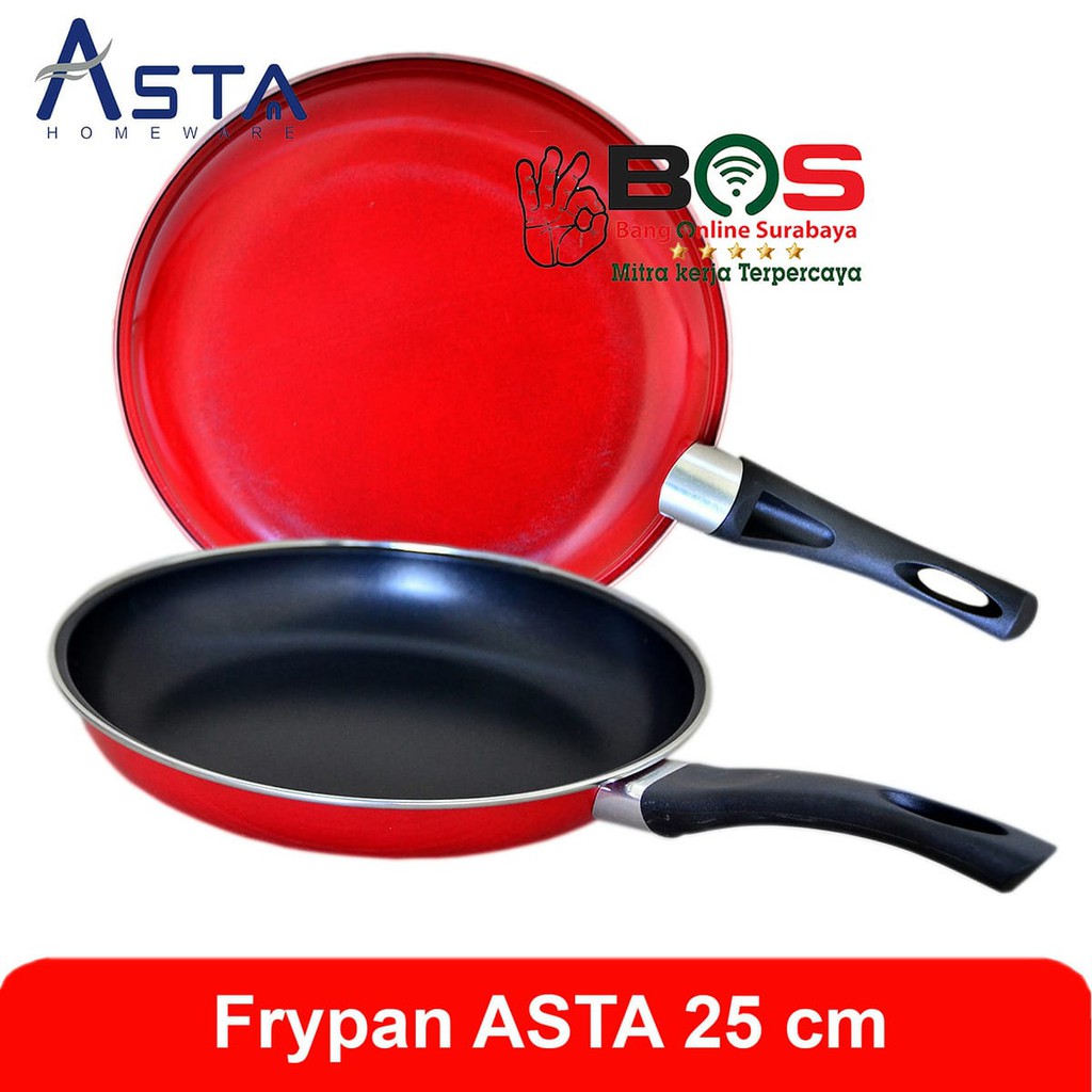 Frypan Teflon Wajan Asta Anti Lengket Diameter 25CM ROFP-02 ROFP 02