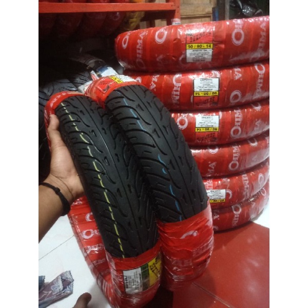 Ban murah motor matic ukuran ring 14 8090 9090 ban tubles no