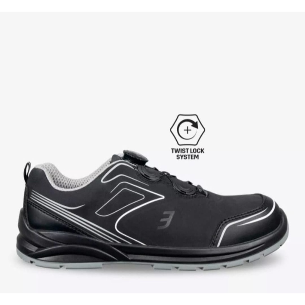 Sepatu Safety Jogger Cador S3 Low TLS - Hitam