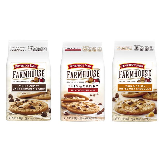 

Pepperidge Farm Farmhouse Cookies - Kukis Rasa Cokelat Crispy