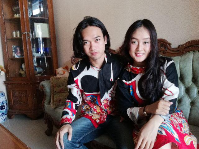Maura Couple - Sania Ruffle Batik Couple Ori Ndoro Jowi Dnt Garansi Termurah Shopee Kg013