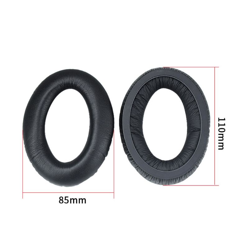 btsg 1 Pair Earphone Ear Pads Earpads Sponge Soft Foam Cushion Replacement for Sennheiser Game ONE Game ZERO HD380 HD380 Pro PC 373D 7.1 Gaming Headset Headphones