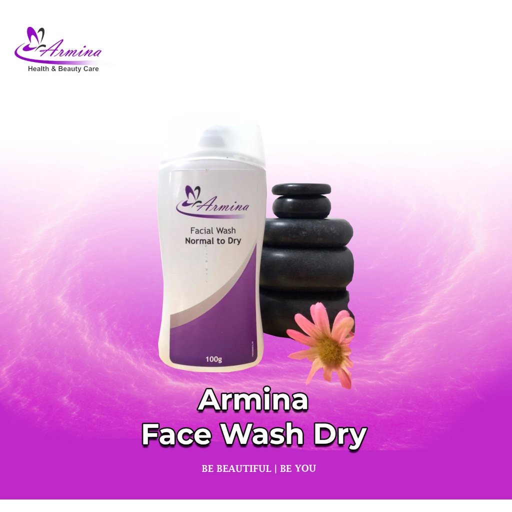ARMINA - Moist Dry Face Wash Bronze Deep Cleansing 100ml