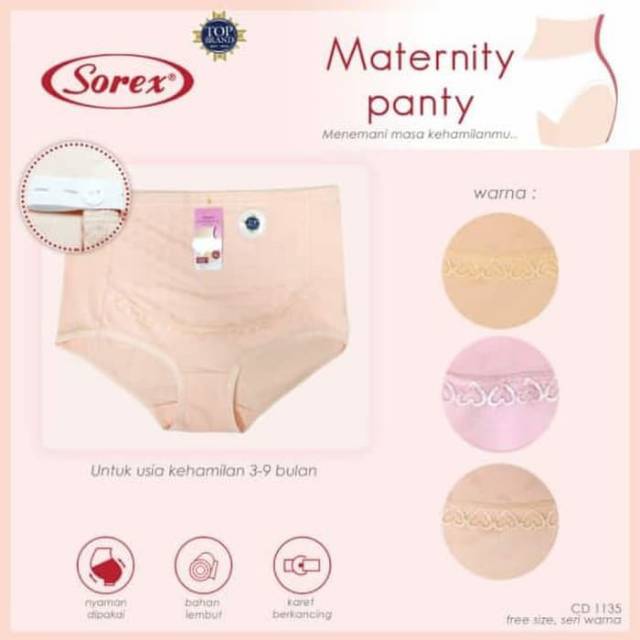 SOREX Cd Wanita Hamil Katun MAXI 1135 Maternity Panty