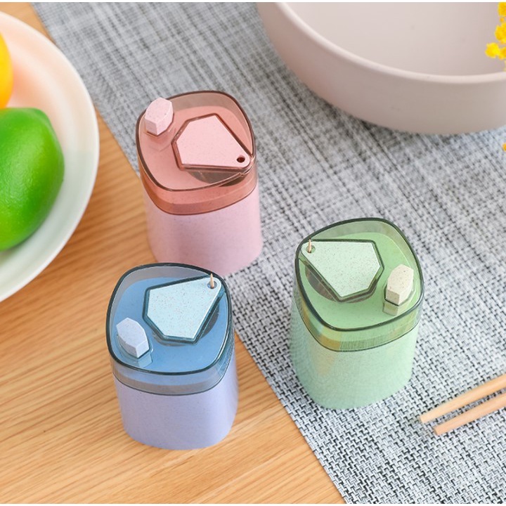 Alat Tempat Tusuk Gigi Otomatis Automatic Toothpick Holder -random