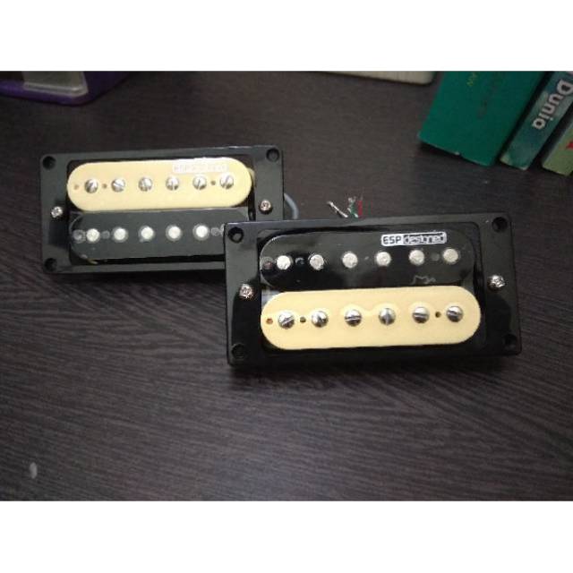 Pickup Guitar Elektrik GNB Zebra Set Type HH Humbucker Humbucker ESP Designed By G&B Korea