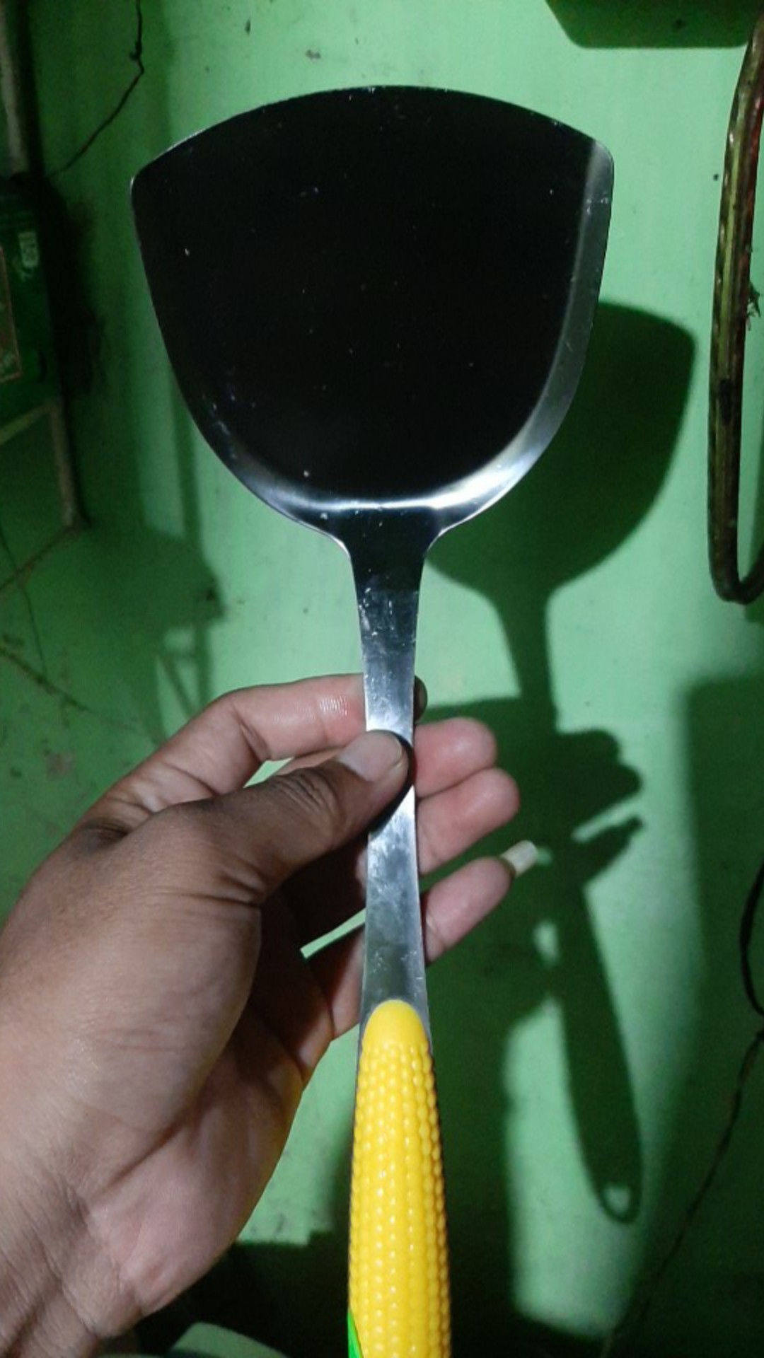 Sodet Stainless Steel Dine Mate Jagung Spatula Serbaguna Alat Masak Dapur