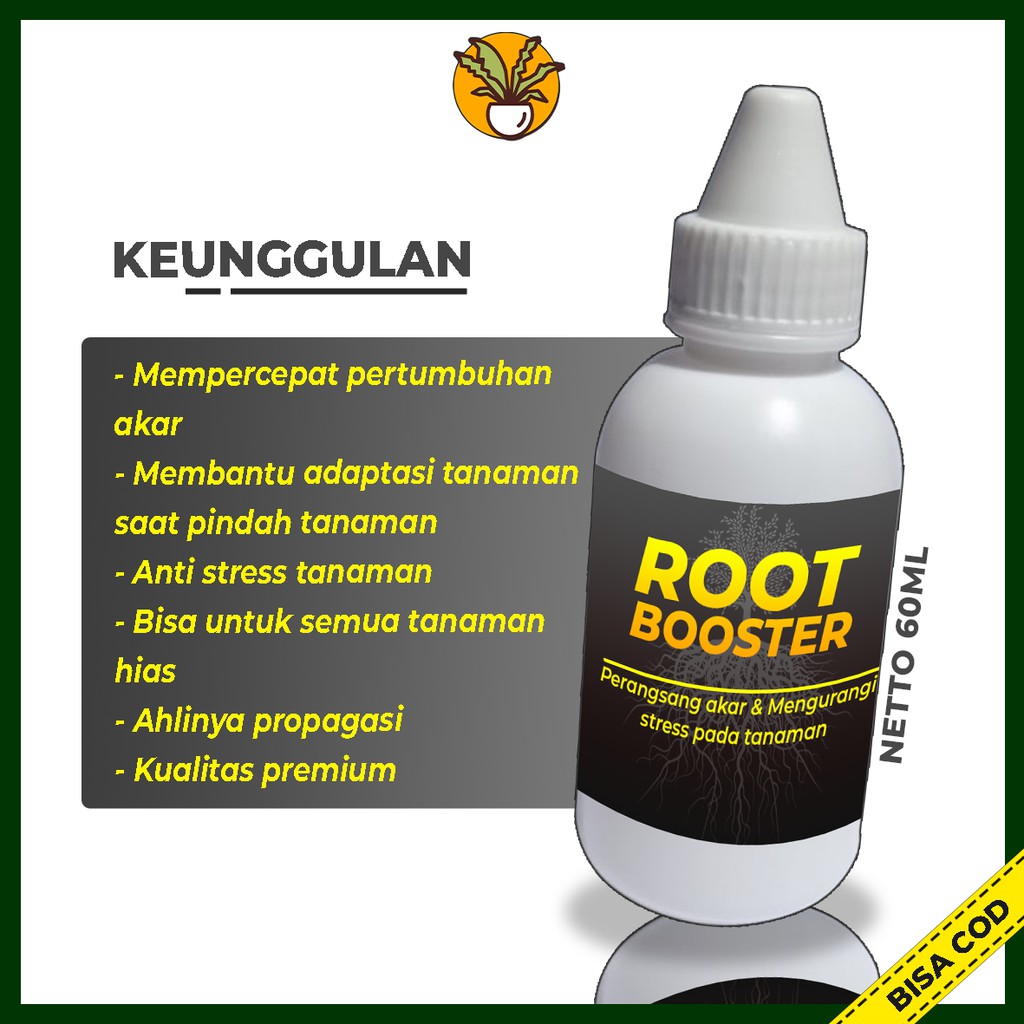 Root Up Perangsang Akar Hormon Hormon Perangsang Akar Tanaman Hias Penumbuh Akar ROOT BOOSTER