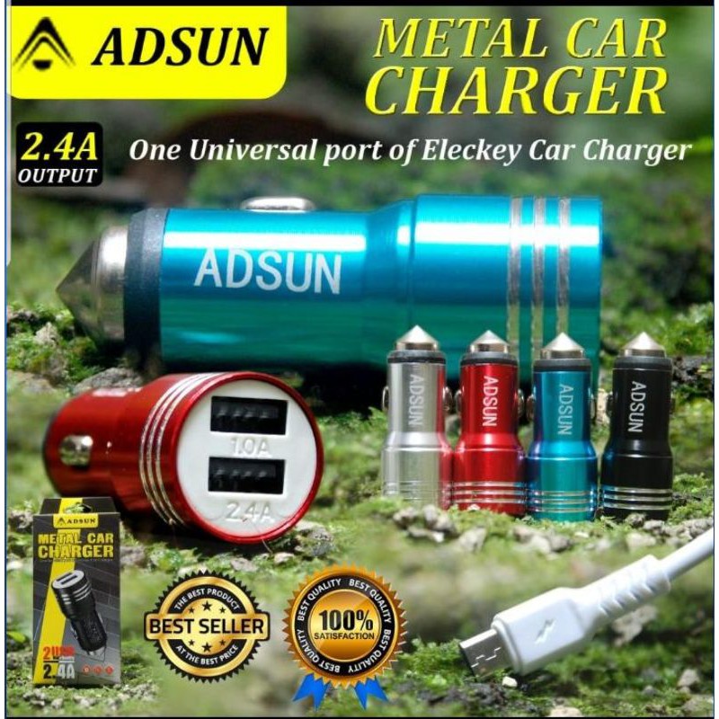 Car charger Adsun 2.4A