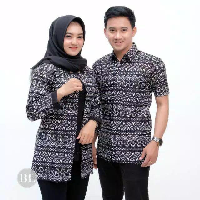 Maura Couple - Sania Ruffle Batik Couple Ori Ndoro Jowi Dnt Garansi Termurah Shopee Merak - Bs065