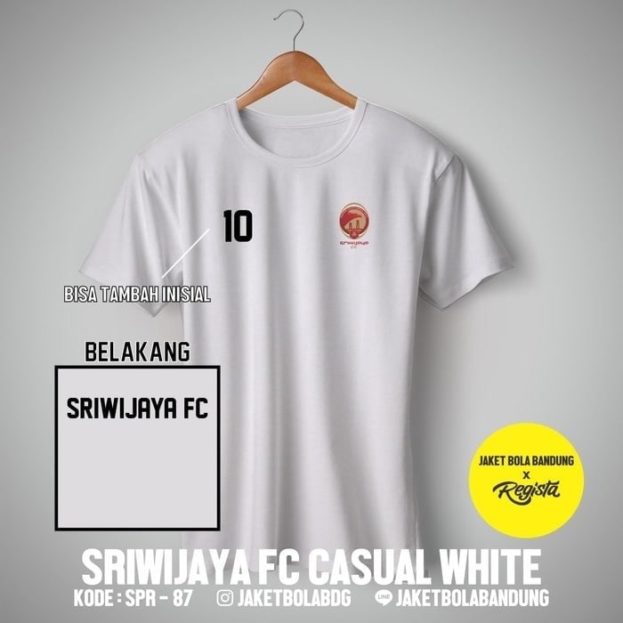 Kaos Tshirt Baju Combed 30S Distro Sriwijaya FC