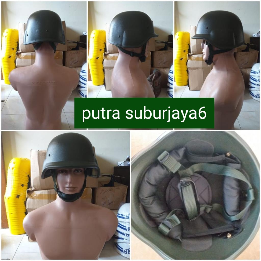 Helm latihan tempur 3in1 / helm tempur bahan ABS tebal setara dengan helm motor / helm latihan tempu