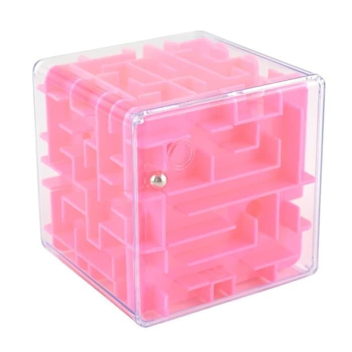 3D MAZE LABYRINTH PUZZLE CUBE