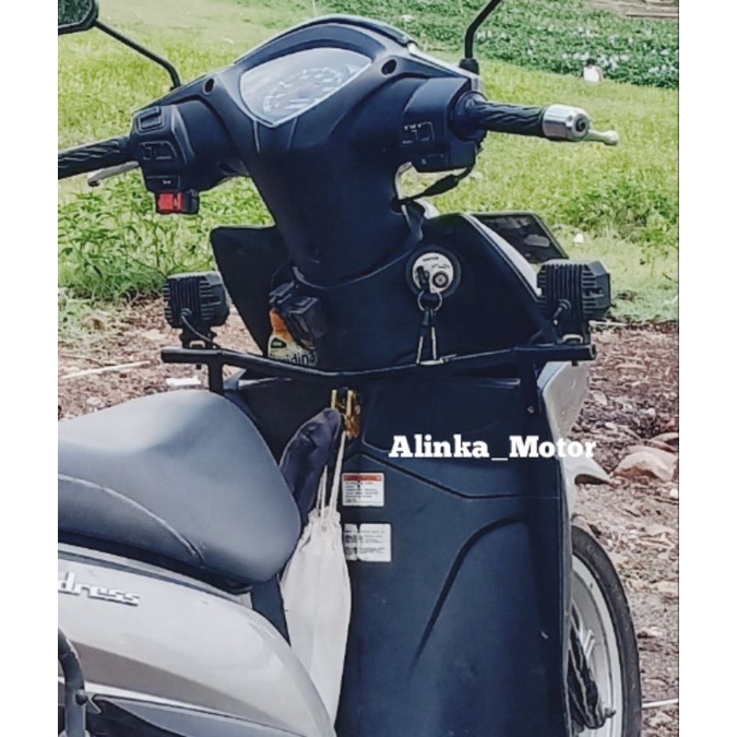 Dudukan Lampu Tembak Suzuki ADDRESS Palang Lampu