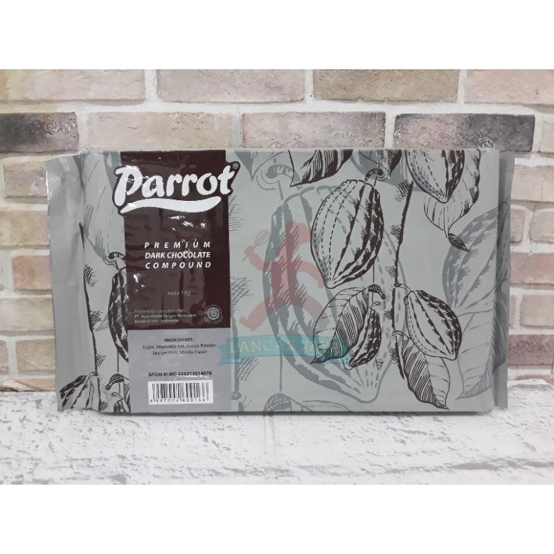 

Coklat Batang Parrot Dark Compound Premium 1kg