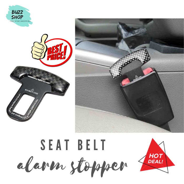 Colokan Seatbelt Mobil / Safety Seat Belt Buckle Alarm Stopper