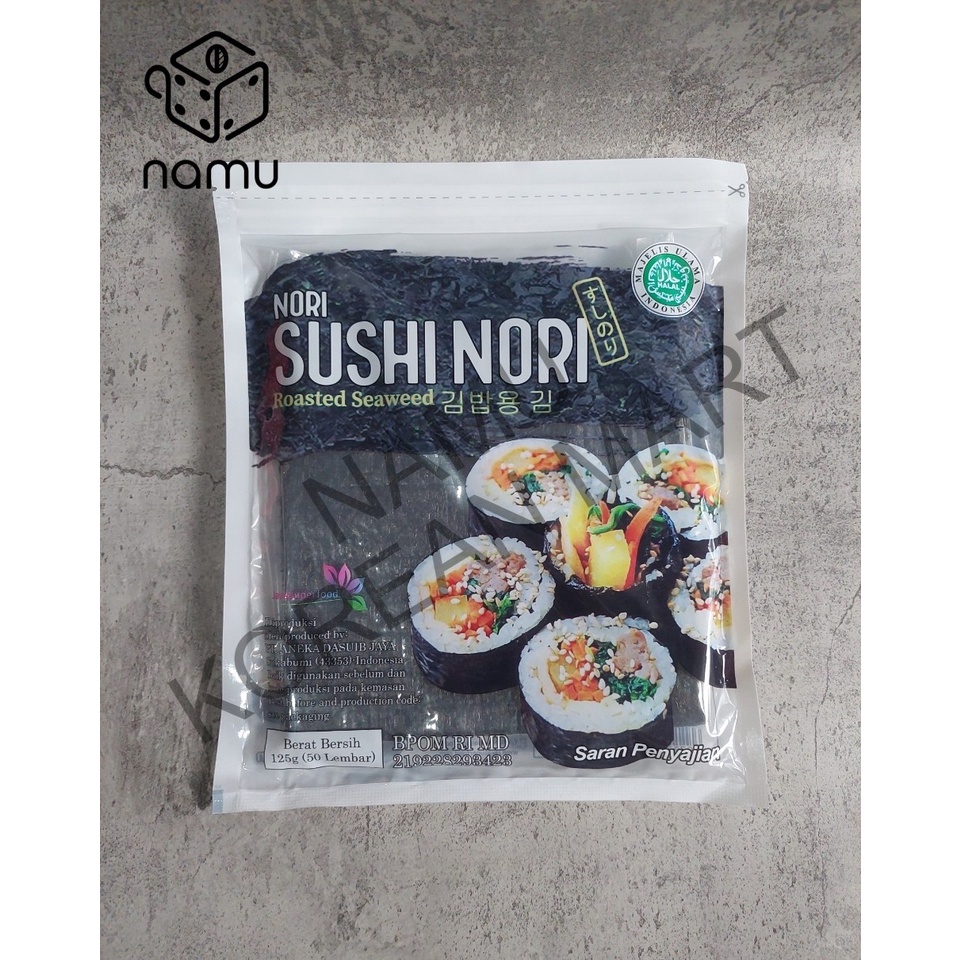 

Java Super Food Gimbab Gimbap Gim 50 lembar, 10 lembar - Nori / Rumput Laut Panggang untuk Gimbap Gim / Kimbab Kim / Sushi Nori