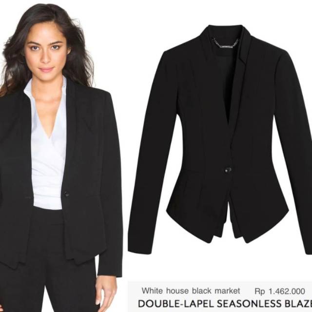 Whbm panel blazer wanita / Blazer Murah