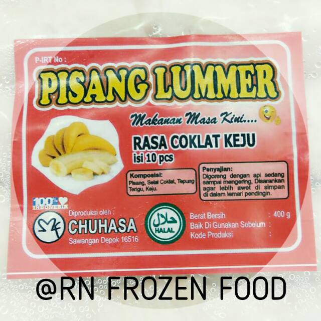 

PISANG LUMMER coklat keju by CHUHASA