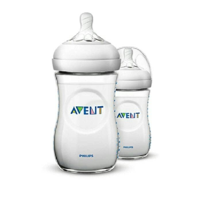 Philips AVENT Natural Feeding Bottle 260ml Twin Pack (2pcs) Botol Susu Avent