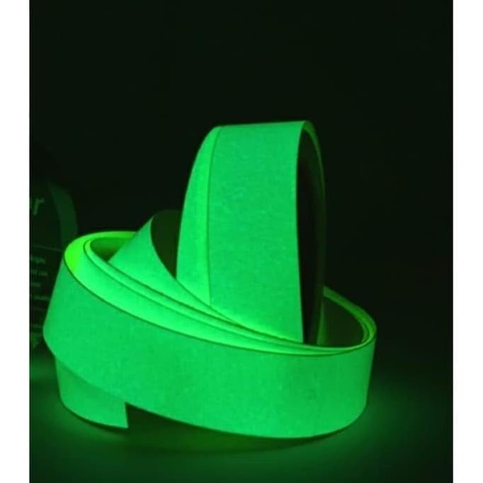

GLOW IN THE DARK TAPE 2,5CMX10M lakban selotip RAMBU K3 FOSFOR