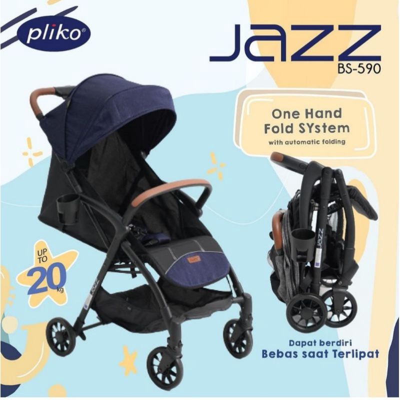 STROLLER BAYI PLIKO JAZZ 590 ASTON 570 I KERETA DORONG | STROLLER BABY CABIN SIZE