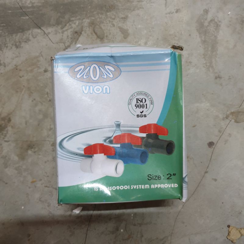 STOP KRAN / BALLVALVE PVC &quot;VION&quot; 2