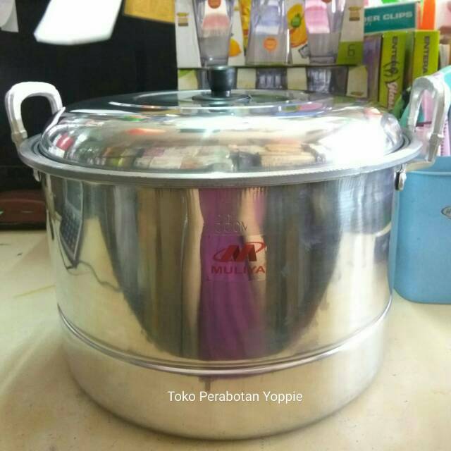 Dandang / Langseng / Kukusan / Dandang aluminium nasi 5 liter 33cm/ Panci serbaguna