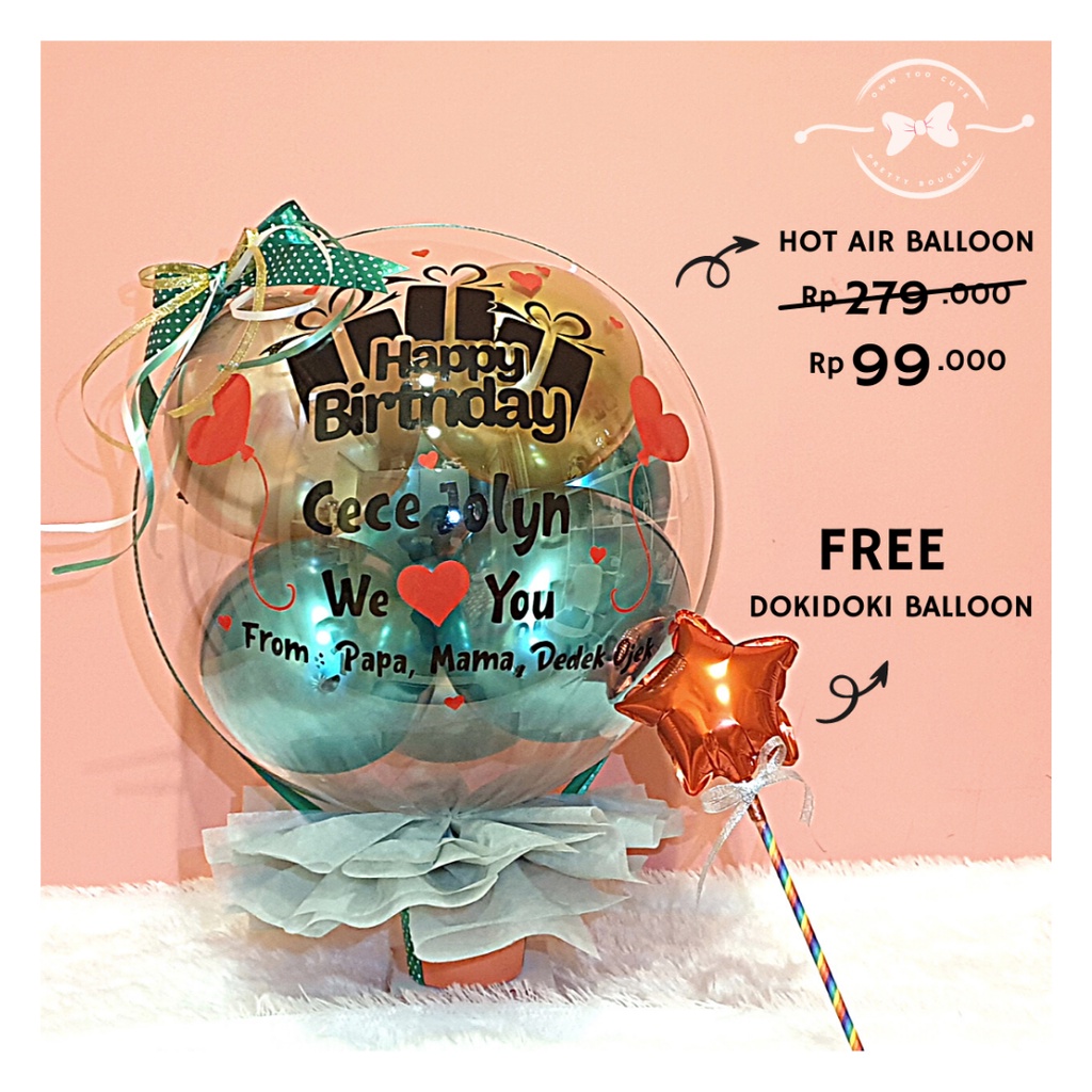 Money Balloon Bouquet A/N Andhin 8491