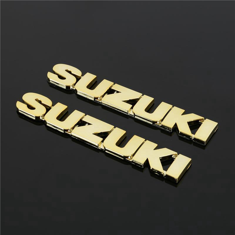 1 Pair Motorcycle 3D Emblem Badge logo Sticker For SUZUKI GSXR SGXR600 GSXR750 GSXR1000 GSXR1300