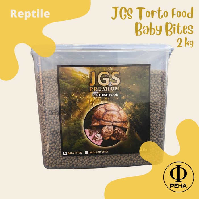 Pelet JGS Kura Darat JGS Premium Tortoise Food 2 kg Pelet