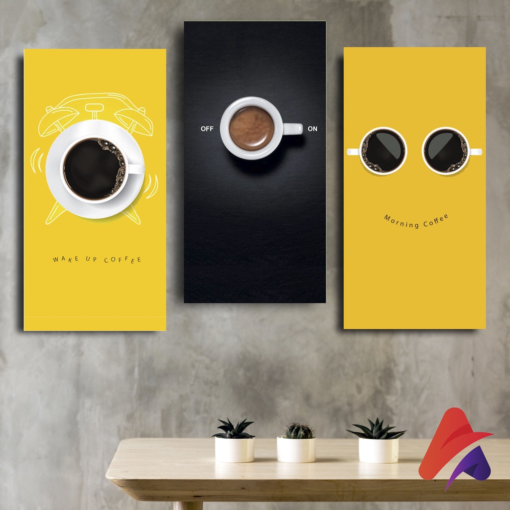 HIASAN DINDING CAFE WALLDECORE HIASAN DINDING CAFE KOPI PAJANGAN POSTER KAYU CAFE KOPI