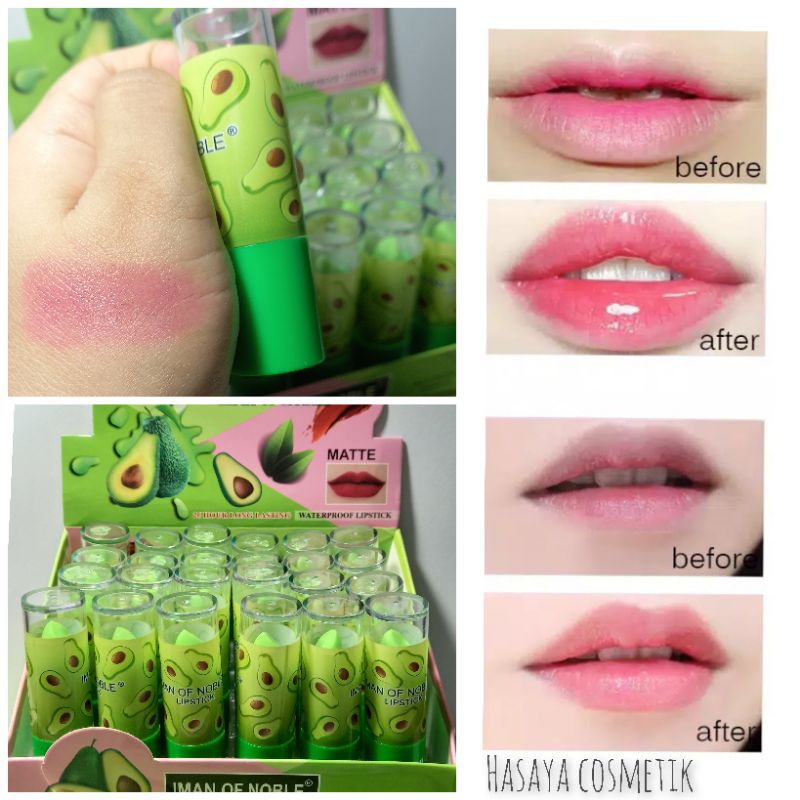 ECER LIPSTIK AVOCADO MATTE IMAN OF NOBLE