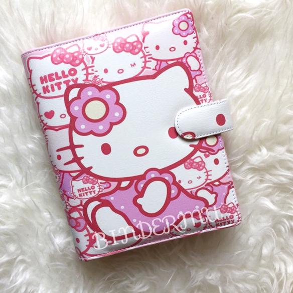 

Murah Banget / ZCVRP Bindermu READY Binder New Printing Motif Kartun Hello Kitty Floral Kulit 20ring A5 26ring B5 6ring A6 //Harga Promo