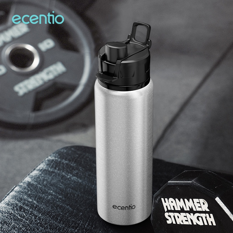 ecentio Sports Tumbler Botol Air Minum Water bottle drinking Aluminum cup Sports Botol Air 750ML