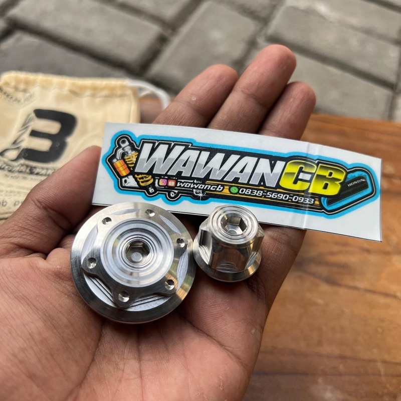 Tutup magnet kalter kiri besar kecil stenlis stainless GL MP Tiger