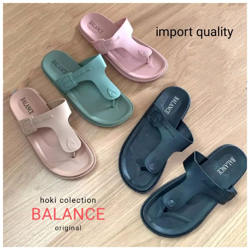 Sandal jepit Karet jelly Wanita Import murah Terbaru