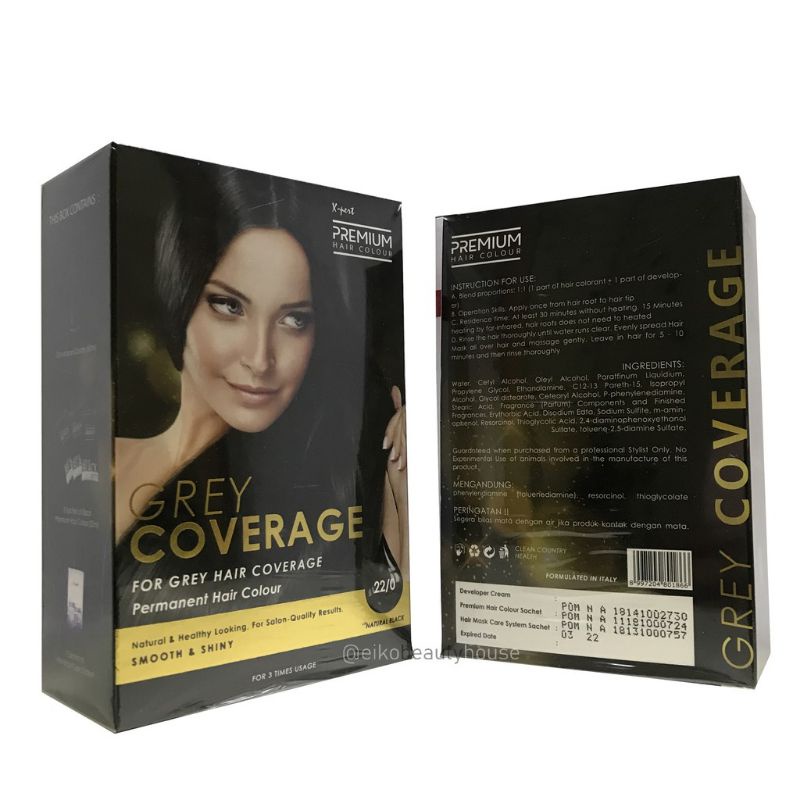 X-pert Premium Hair Color Grey Coverage Bundling NB-DB Xpert