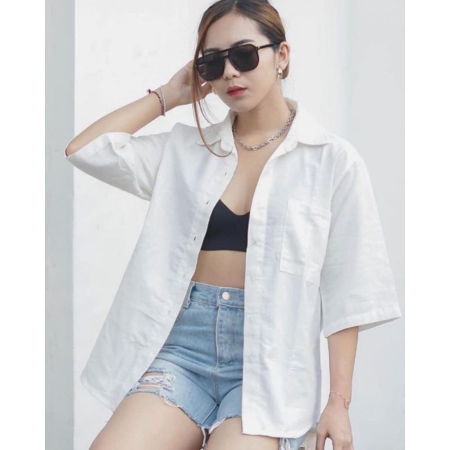 MJON LINEN SHIRT KEMEJA LINEN OVERSIZE