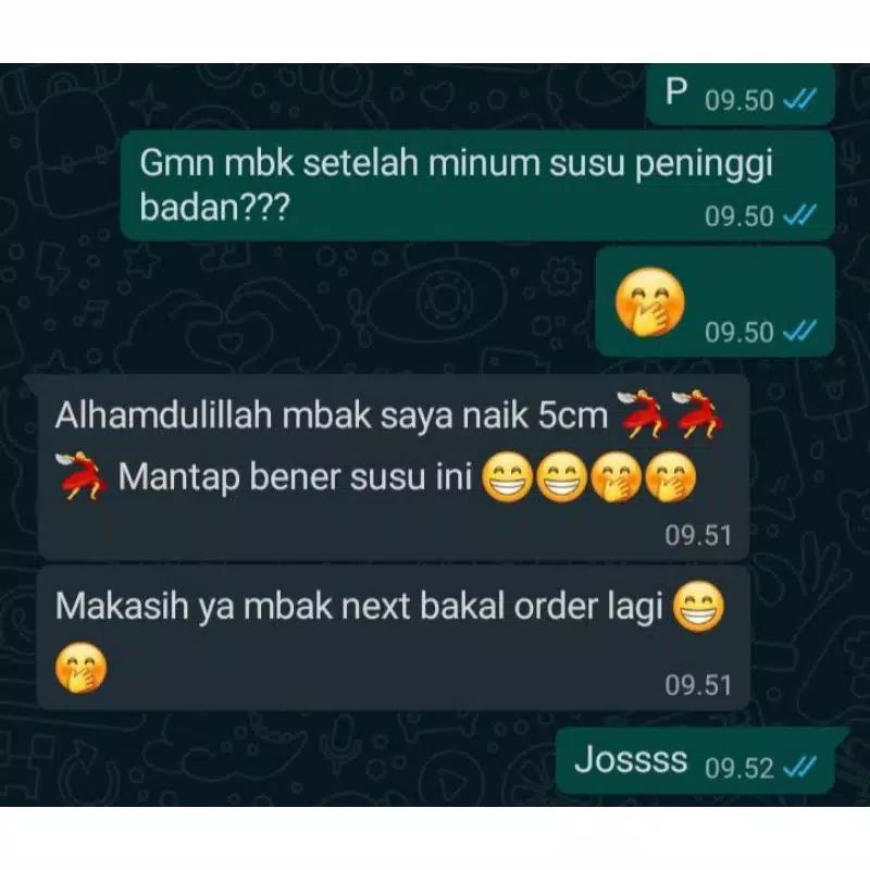 

MilkShake Susu peninggi badan Ampuh!