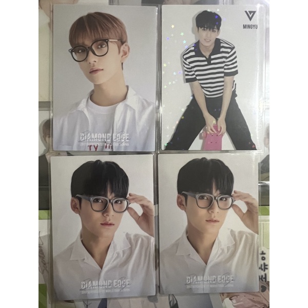 Read Description Saitama Mingyu Joshua photocard wts want to sell official pc diamond edge tc tradin