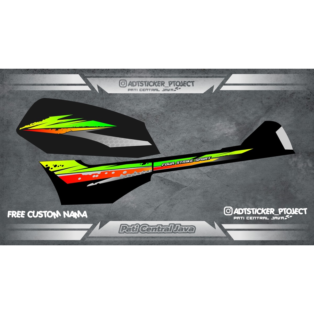 Stiker - stiker Variasi Striping GL PRO - GL MAX STRIPING VARIASI GL PRO - GL MAX 002
