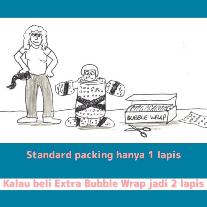 

Extra Bubble Wrap Tambahan