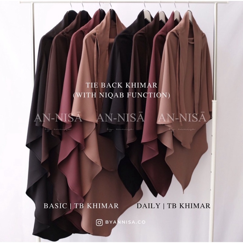 Preloved Daily TB Khimar by LADRESS. French Khimar. Aljenna. Elmadina