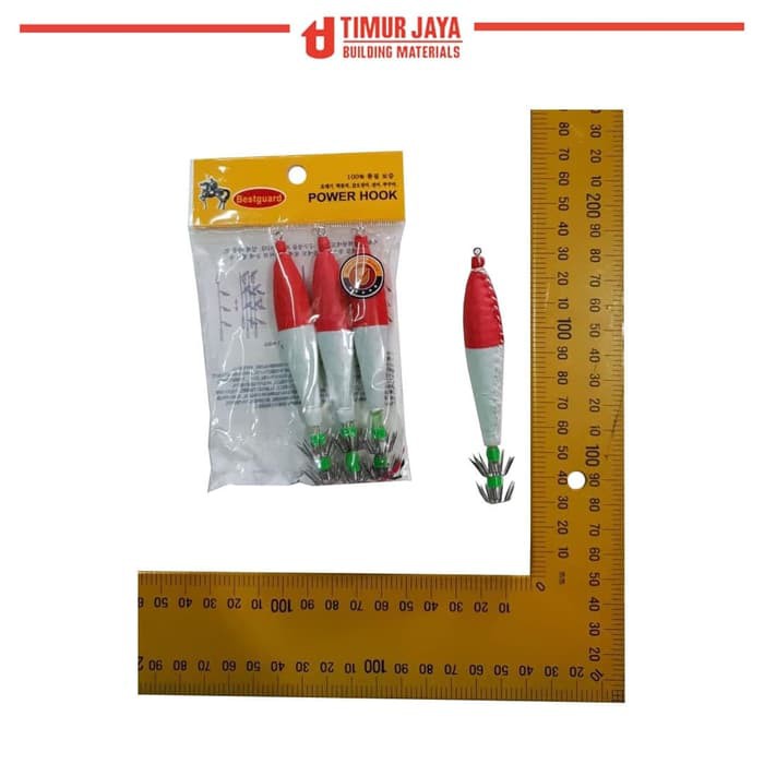 Umpan Pancing CUMI SQUID Buatan Hook Kail lure