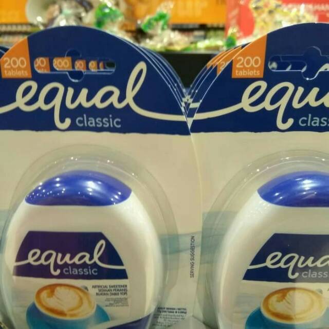 

Equal Classic 200 Tablets 25.5 gr