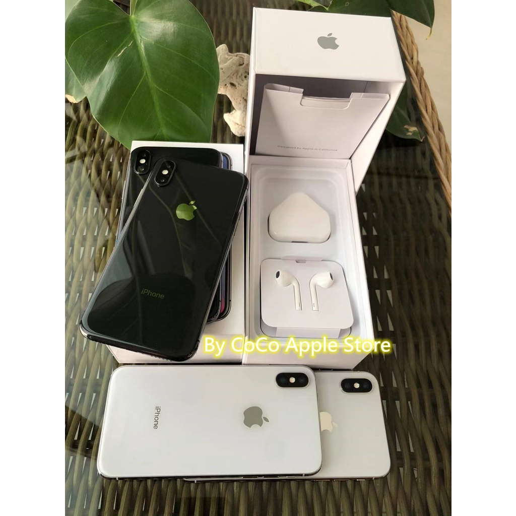 iPhoneX 256GB All Sim Silent Fullset Original Second Mulus100% Like New 3utools All Green (Garansi 1 Tahun)